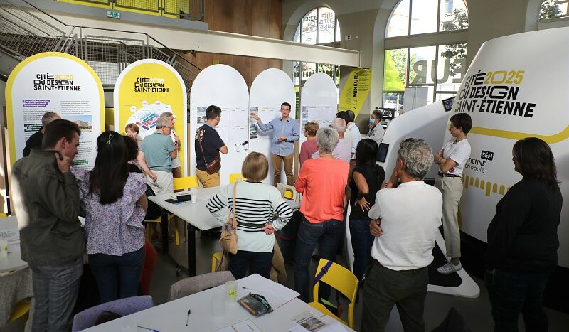 Réunion concertation - projet Cite du design 2025