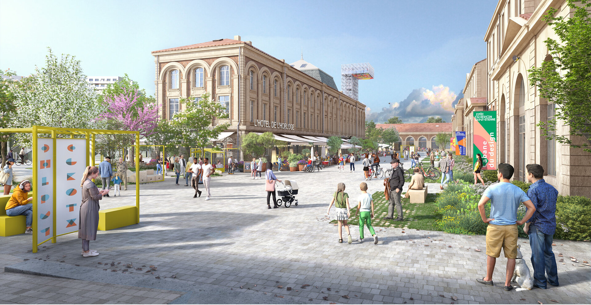 Cité du design 2025 © Buttrfly Illustrations